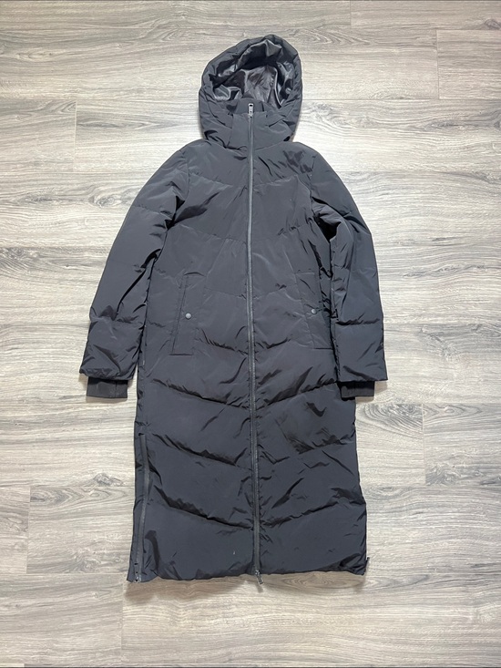Zara Jackets & Blazers - Zara Long Hooded Black Puffer Coat - Women